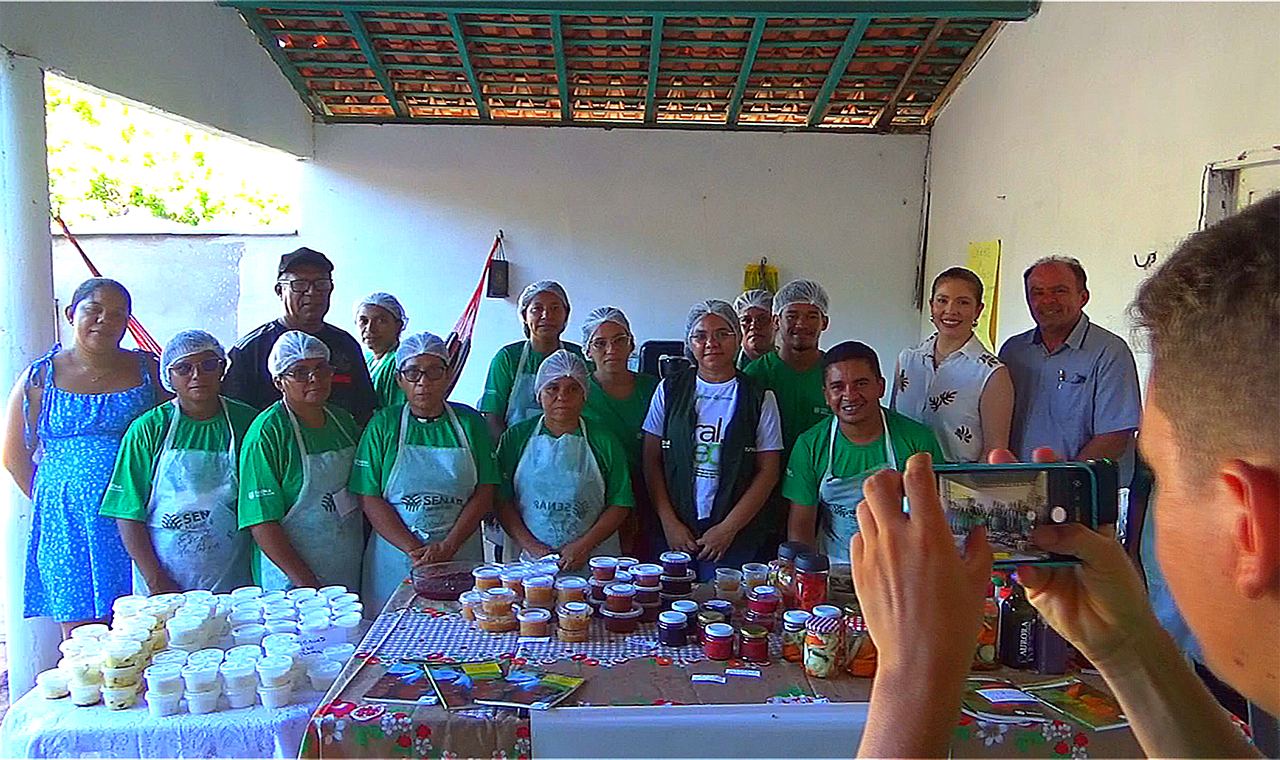 Gildomar Farias, presidente da ATTRASM, organiza curso do Senar que impulsiona geração de renda