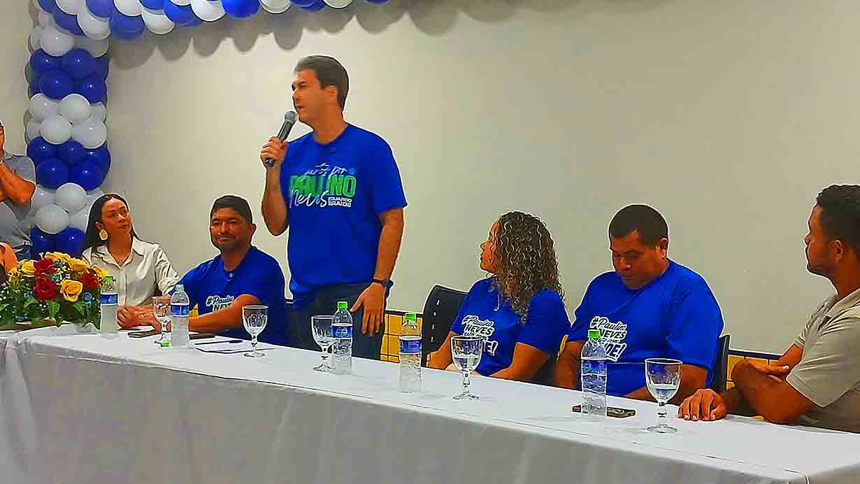 Eduardo Bride visita Paulino Neves – MA