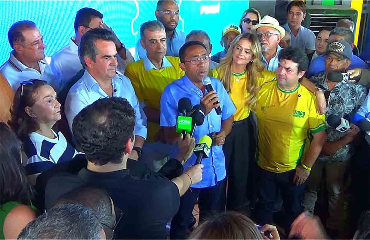 PP, PL e União Brasil oficializam união política em ato realizado em Teresina